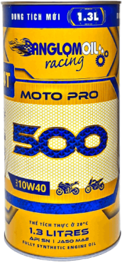 MOTO PRO 500 | SAE 10W-40 API SN | JASO MA2