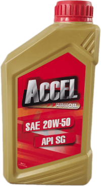 ACCEL 4T SAE 20W-50 API SG 1L