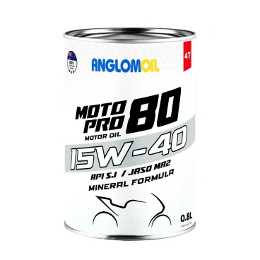 MOTO PRO 80 15W-40 | API SJ | JASO MA2 0.8L