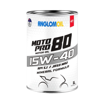 MOTO PRO 80 15W-40 | API SJ | JASO MA2  1L